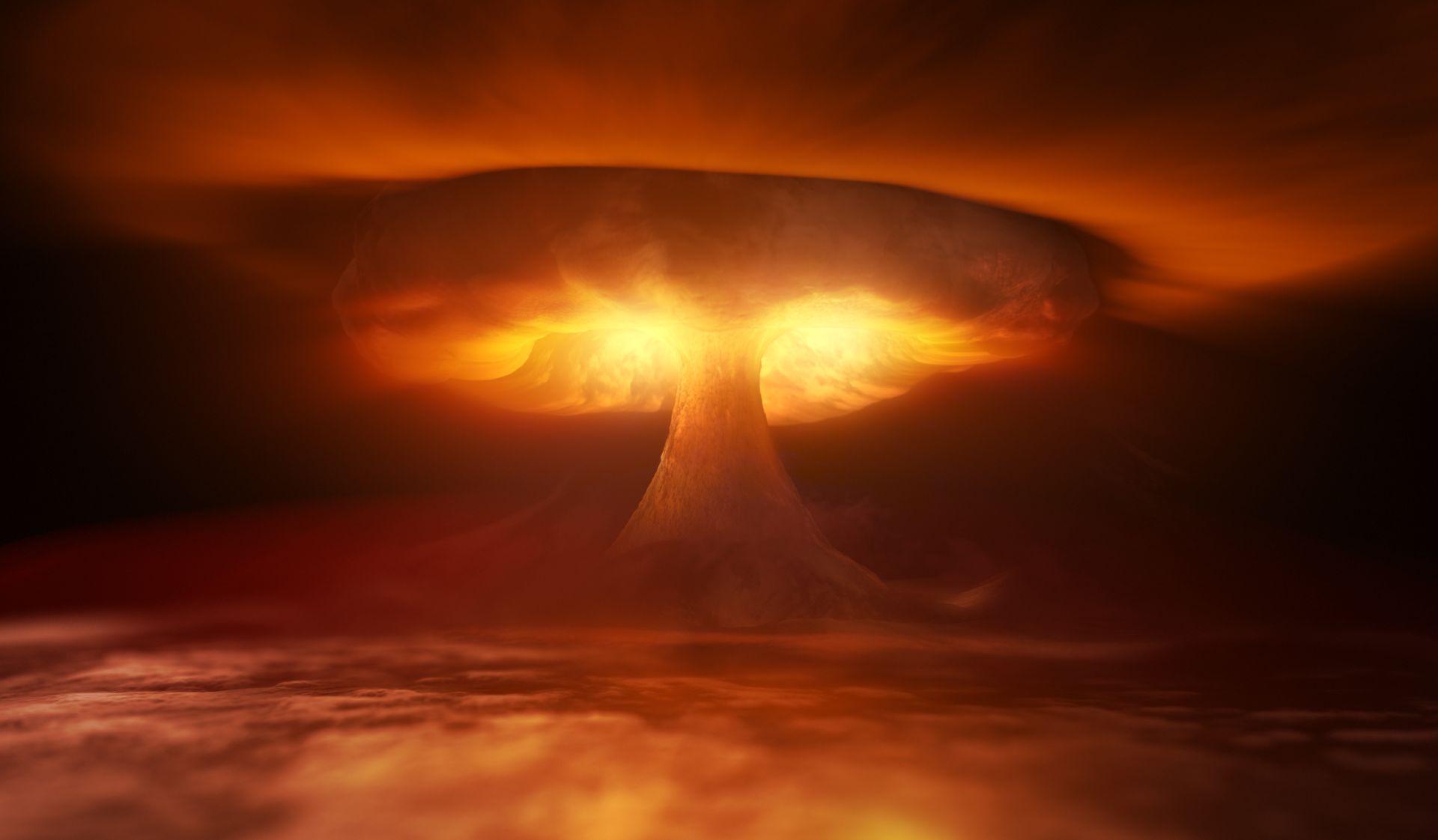Nuclear Explosion - Mushroom Cloud, Atomic Bomb, Hydrogen Bomb